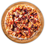 Spicy Chicken Supreme Pizza 